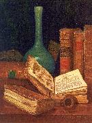 Hirst, Claude Raguet The Bookworm's Table Spain oil painting reproduction